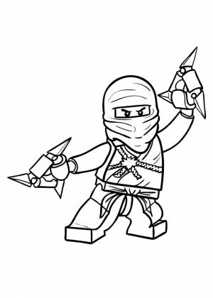 Раскраски Лего Ниндзяго