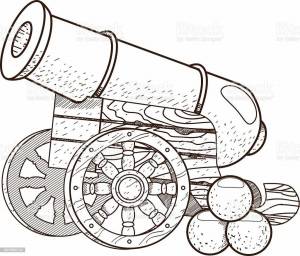 Раскраски Царь пушка для детей