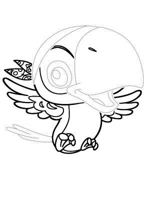 Раскраски для малышей Джейк и пираты Нетландии