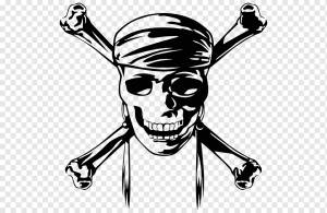 Череп и скрещенные кости Пиратство Смерть Пираты дю Диманш Капер, другие, Разное, флаг, другие png