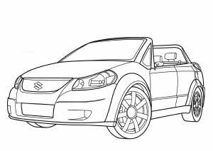Раскраска Сузуки