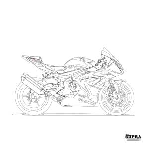 Раскраска сузуки