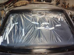 Покраска и установка стекла