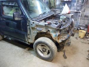 ремонт и покраска Suzuki Jimny