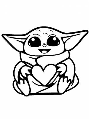 Раскраски Йода