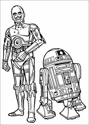 ЗВЁЗДНЫЕ ВОЙНЫ  РАСКРАСКИ