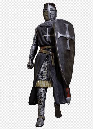 Средневековый, Рыцарь, Щит, Доспехи, Доспехи Рыцаря, Средневековый Рыцарь, Средневековье, Воин, 3-й, Визуализация, png