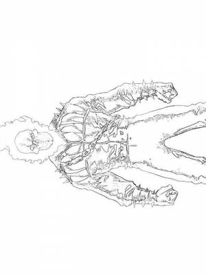 Раскраски Призрачный гонщик   в формате