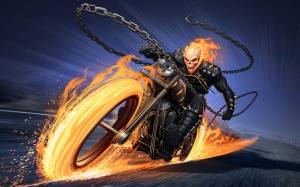 Обои на рабочий стол Персонаж Ghost Rider