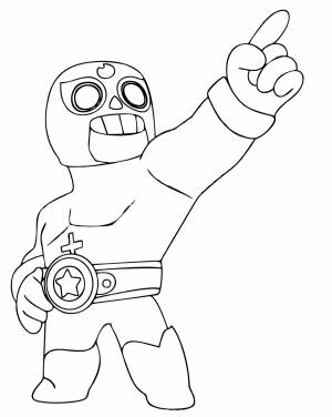 Раскраска Эльпримо