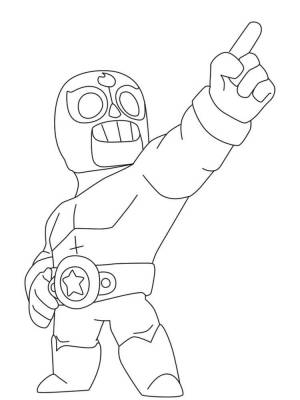 Раскраски Эль примо браво старс