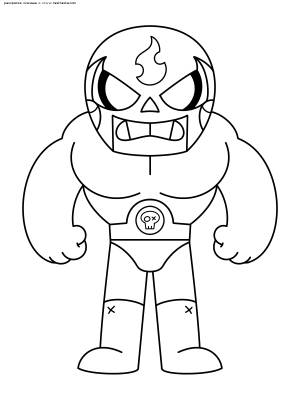 Раскраска Эль Примо