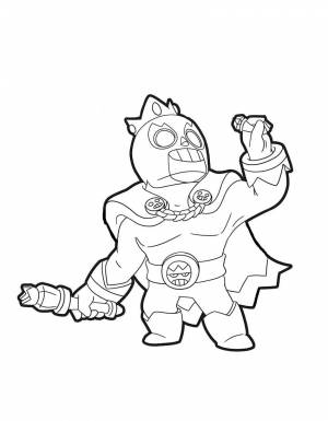 Раскраска Эль примо