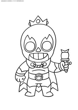 Раскраска Эль Рей Примо