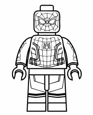 Лего марвел раскраска