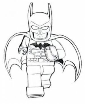 Batman, Lego coloring