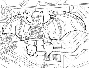 Раскраска Лего Бэтмен 3
