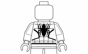 Раскраска Лего Марвел