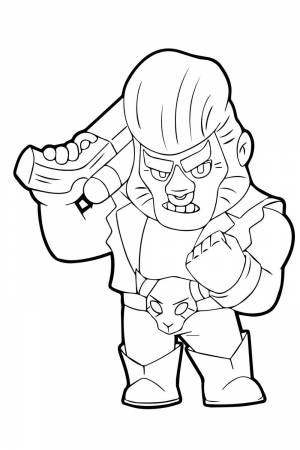 Раскраска Булл Браво Старс