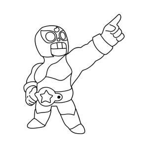 Раскраски Эль примо браво старс