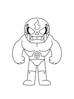 Раскраски Эль Примо Браво Старс   в формате