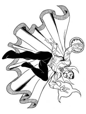 Раскраска Доктор Стрэндж