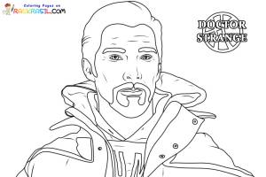 Раскраски Доктор Стрэндж