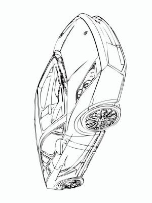 Раскраски Крутые машины   в формате