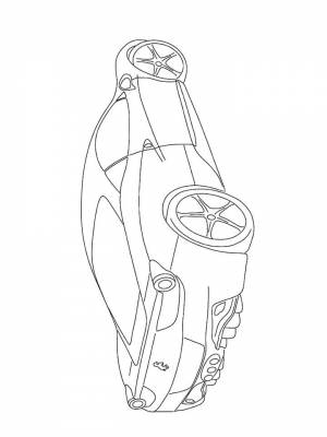 Раскраски Крутые машины   в формате