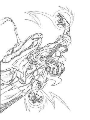 Раскраска Доктор Стрэндж