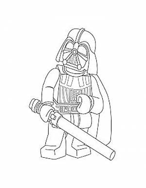 Раскраска Лего Звёздный войны способ