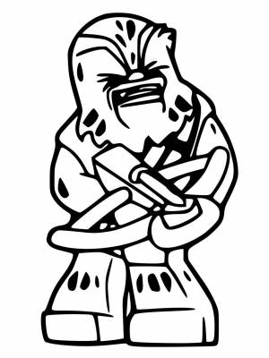 Раскраски Лего Звездные войны   в формате