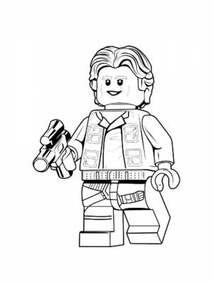 Раскраски Лего Звездные войны   в формате