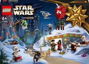 рождественский адвент-календарь LEGO Star Wars 75366 Звёздные войны 2023, цены на Мегамаркет