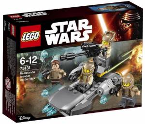 Лего Звездные войны 75131 Боевой набор Сопротивления инструкция, обзор, картинки и видео, цена, где