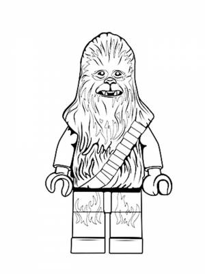 Раскраски Лего Звездные войны   в формате