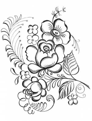 Раскраски Русские Народные   для детей костюмы промыслы игрушки инструменты