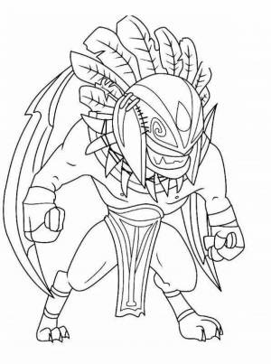 Раскраски Дота 2