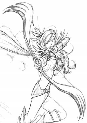 Раскраска дота