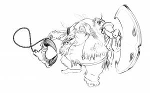 Пудж раскраска