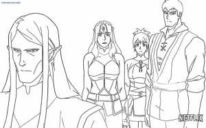 Раскраска Раскраска Дота Кровь Дракона