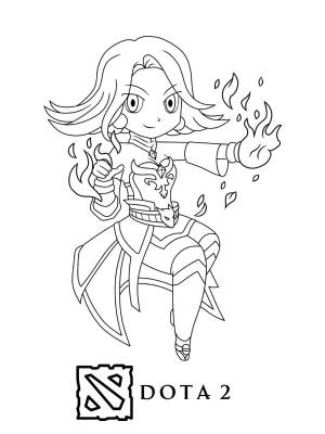 Пудж раскраска