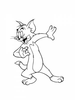 Раскраски Том и Джерри