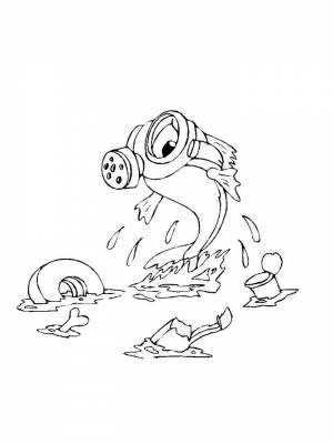 Раскраски Экология   в формате