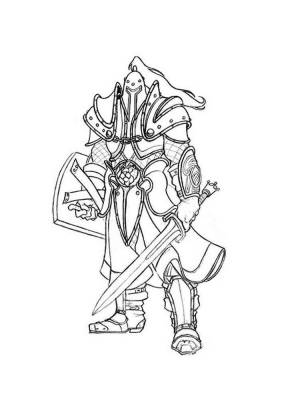 Раскраска Дота 2