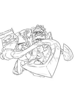 Раскраска Дота 2