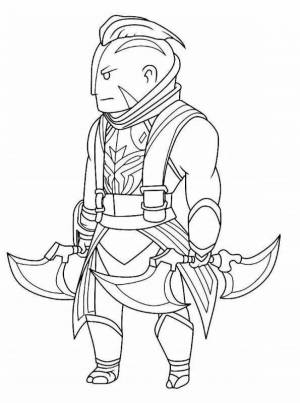 Раскраски Дота 2