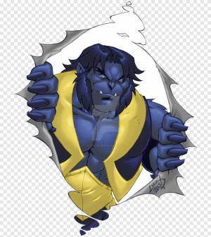 Beast Thunderbird Cyclops X-Men Marvel Comics, Люди Икс