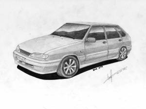 Четырка рисунок легкий