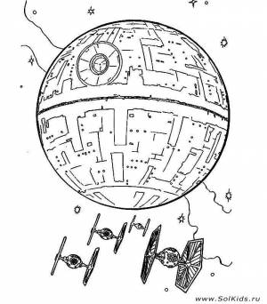 Раскраски Звездные Войны   для мальчиков